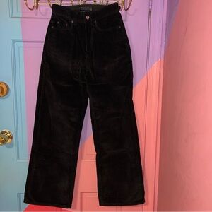 ASOS petite wide leg corduroy jeans